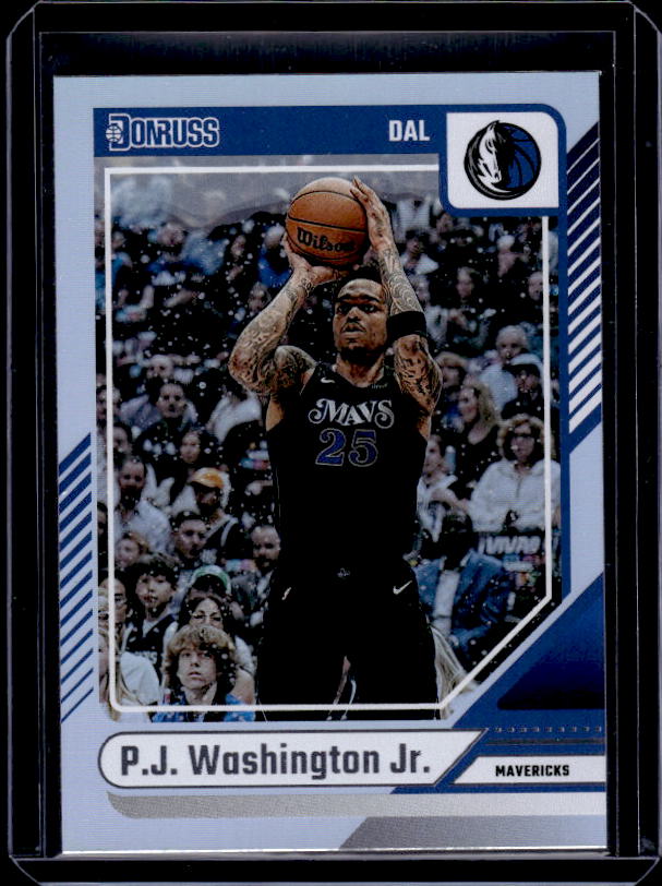 2024-25 Donruss #195 P.J. Washington Jr. Holo Winter
