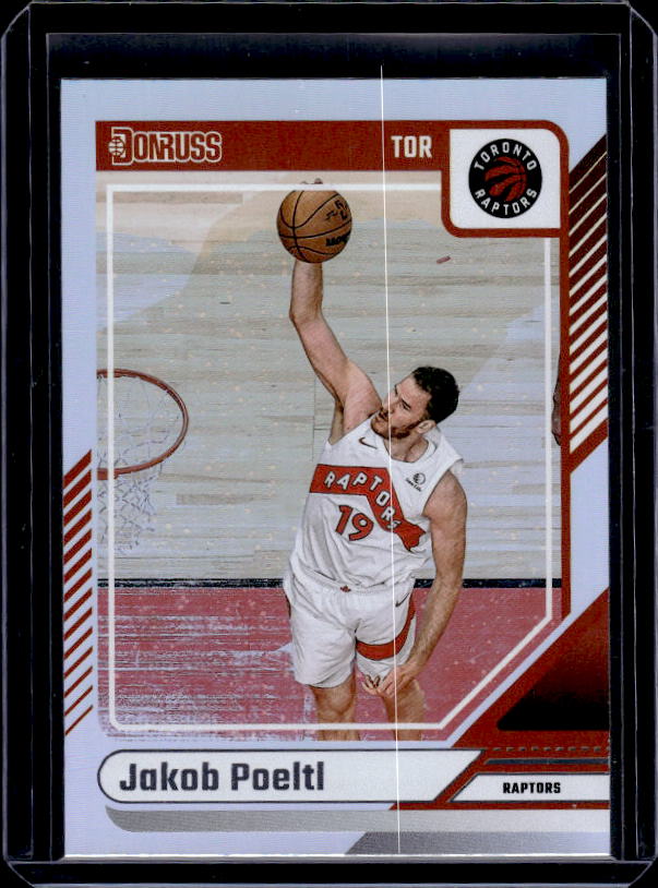 2024-25 Donruss #130 Jakob Poeltl Holo Winter