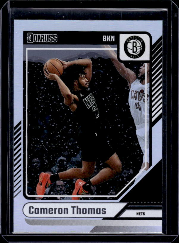 2024-25 Donruss #187 Cameron Thomas Holo Winter