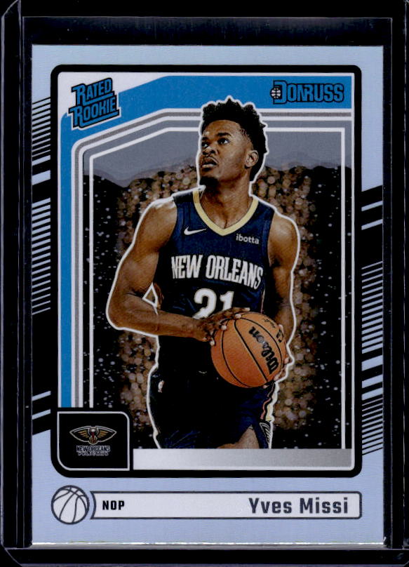 2024-25 Donruss #217 Yves Missi Holo Winter
