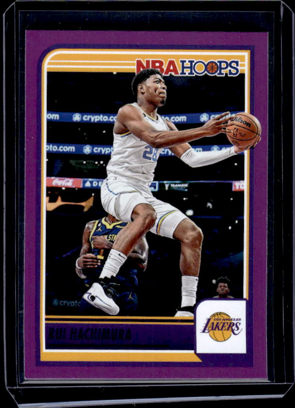 2023-24 Hoops #79 Rui Hachimura Purple