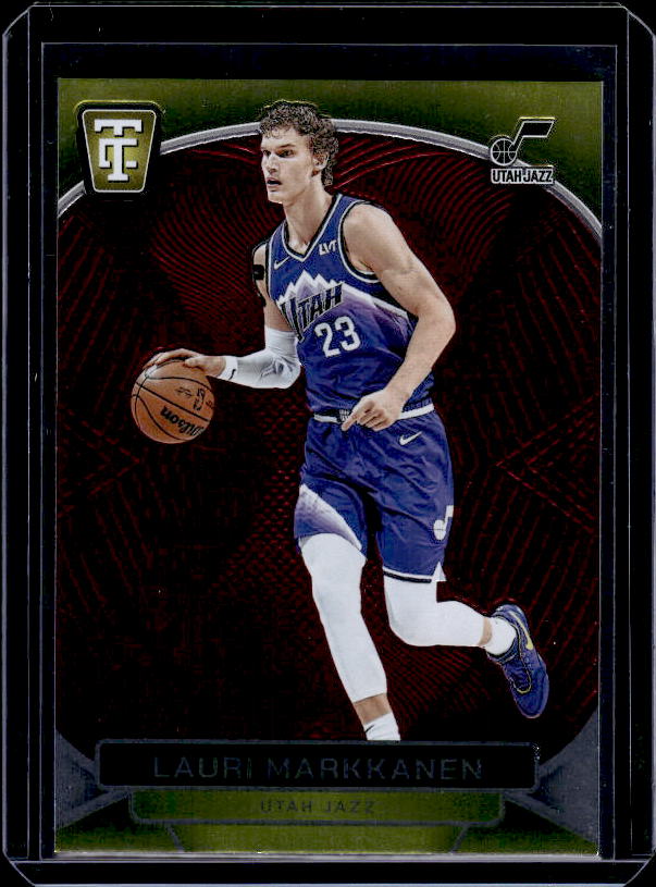 2024-25 Panini Totally Certified #88 Lauri Markkanen Mirror Maroon