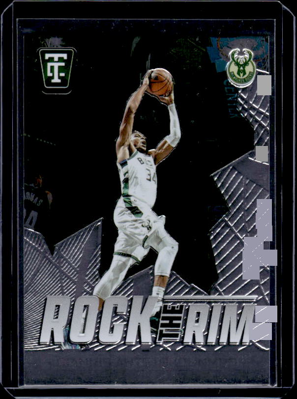2024-25 Panini Totally Certified #20 Giannis Antetokounmpo Rock the Rim