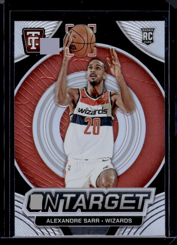 2024-25 Panini Totally Certified #4 Alexandre Sarr On Target Mirror