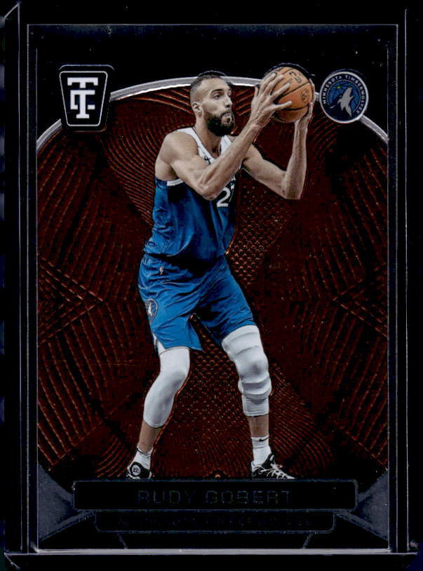 2024-25 Panini Totally Certified #30 Rudy Gobert Mirror Bronze