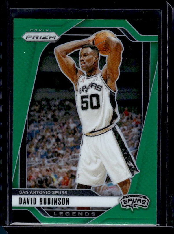 2024-25 Panini Prizm #288 David Robinson Prizms Green