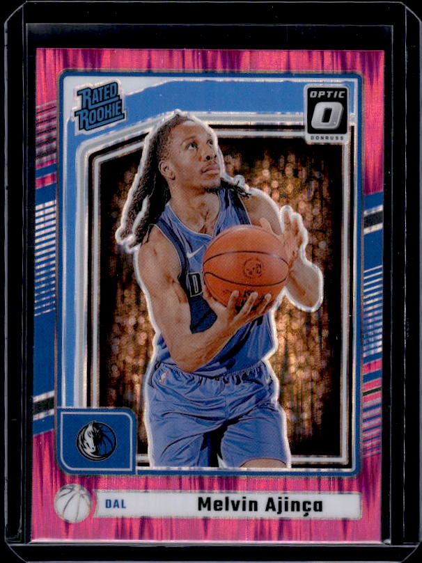 2024-25 Donruss #P-238 Melvin Ajinca Optic Rated Rookies Preview Flash