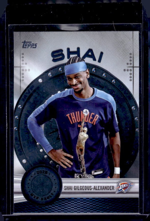 2025-26 Topps #MVP-2 Shai Gilgeous-Alexander MVP Vault