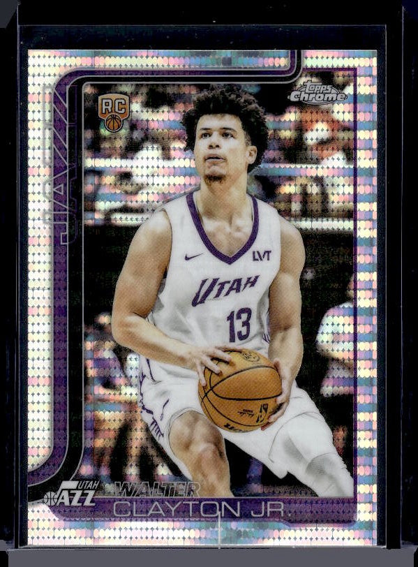 2025-26 Topps Chrome #268 Walter Clayton Jr. Pulsar Refractor