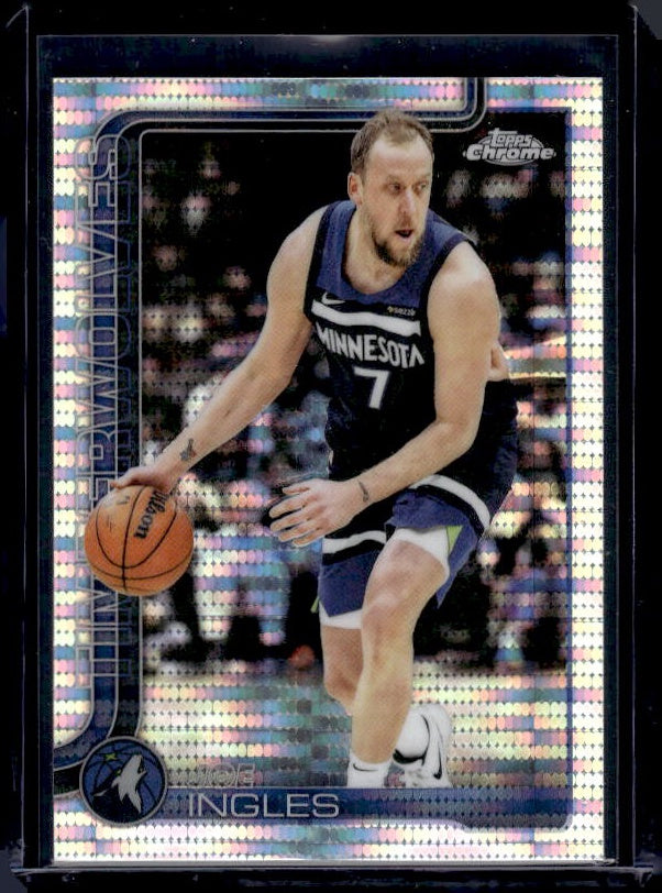 2025-26 Topps Chrome #142 Joe Ingles Pulsar Refractor