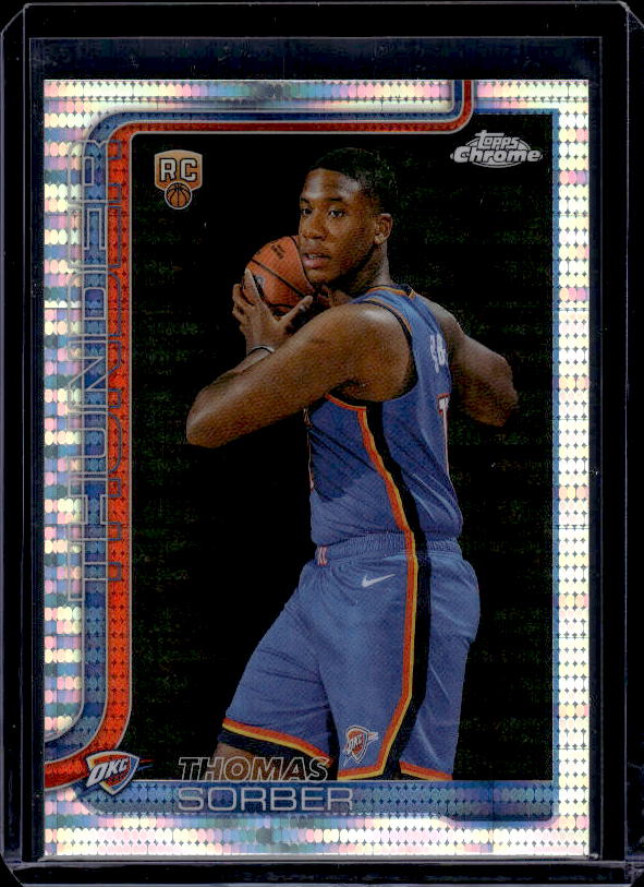 2025-26 Topps Chrome #265 Thomas Sorber Pulsar Refractor