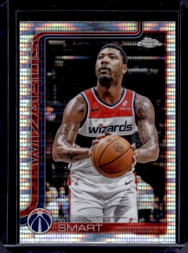 2025-26 Topps Chrome #224 Marcus Smart Pulsar Refractor