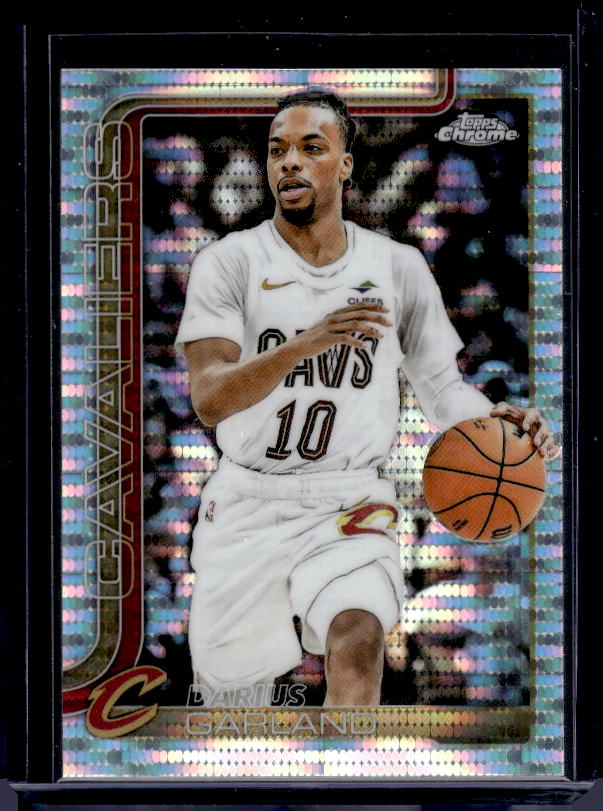 2025-26 Topps Chrome #76 Darius Garland Pulsar Refractor