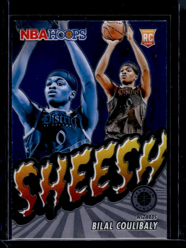 2023-24 Hoops Premium Stock #14 Bilal Coulibaly Sheesh