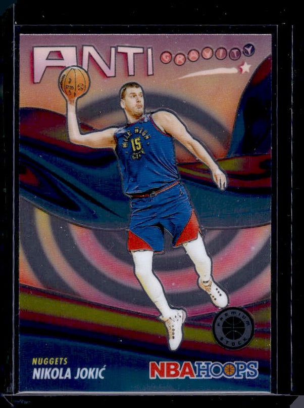 2023-24 Hoops Premium Stock #17 Nikola Jokic Anti Gravity