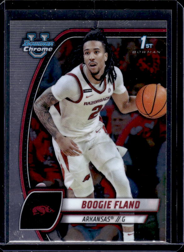 2024-25 Bowman University Chrome #11 Boogie Fland
