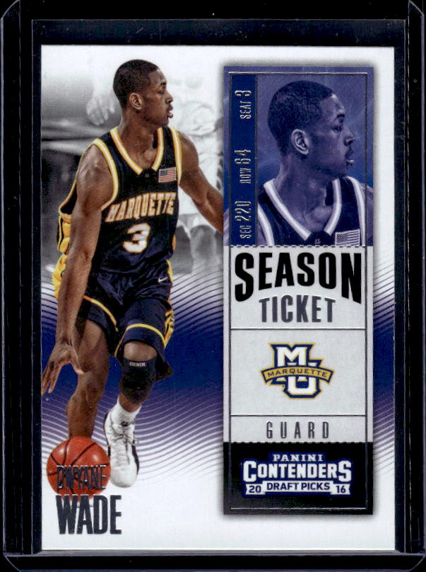 2016 Panini Contenders Draft Picks #32 Dwyane Wade