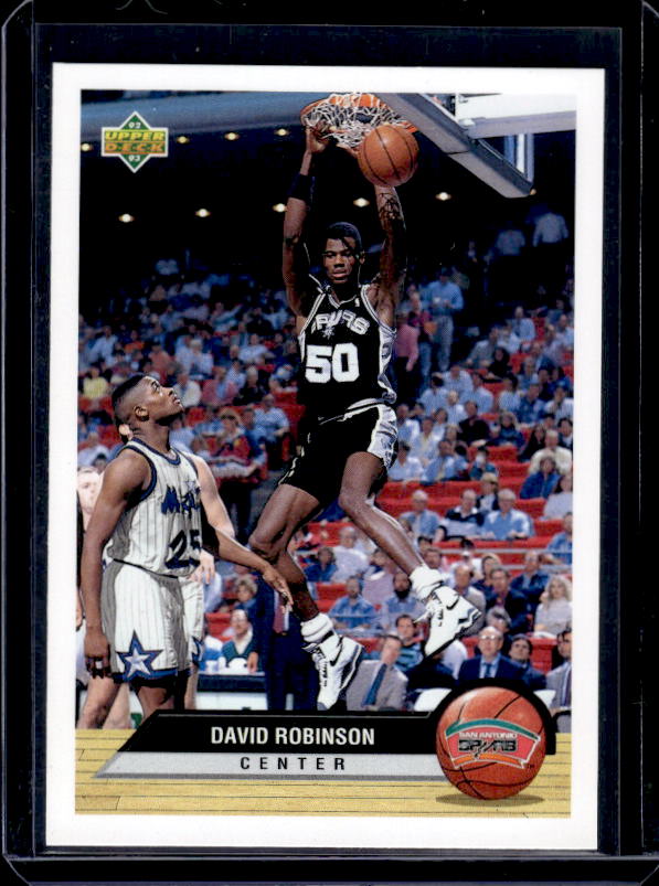 1992-93 Upper Deck McDonald's #P37 David Robinson