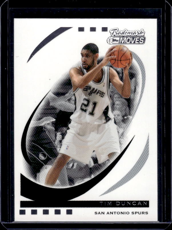2006-07 Topps Trademark Moves #42 Tim Duncan