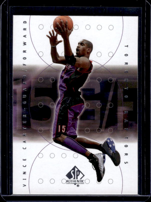 2000-01 SP Authentic #79 Vince Carter