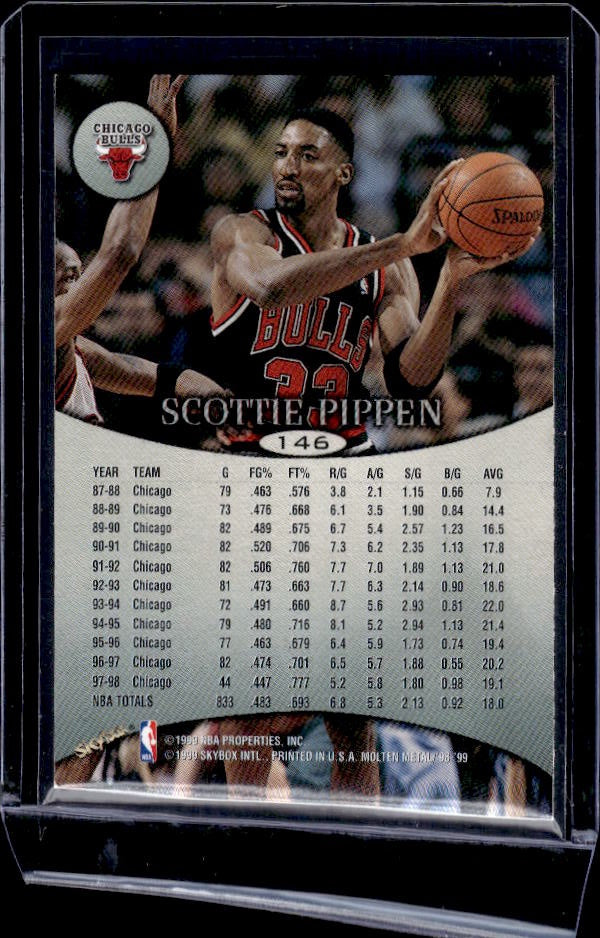 1998-99 SkyBox Molten Metal #146 Scottie Pippen