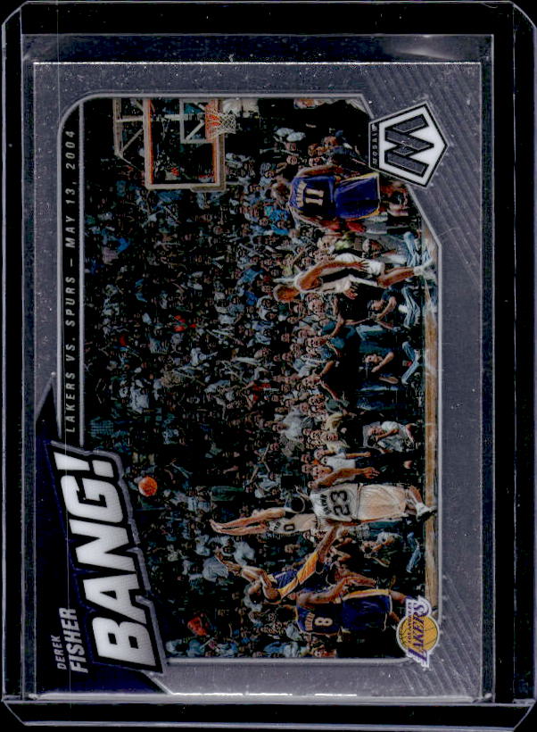 2020-21 Panini Mosaic #15 Derek Fisher Bang!