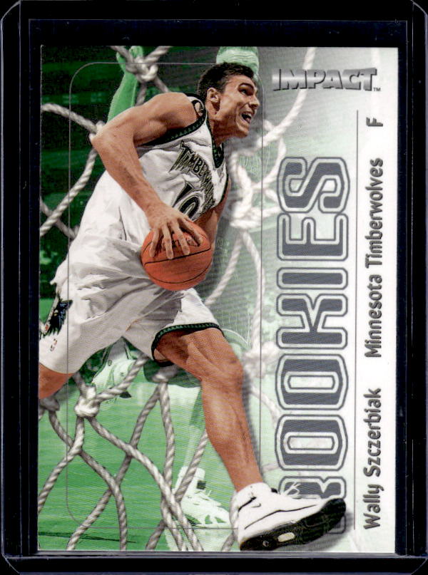 1999-00 SkyBox Impact #180 Wally Szczerbiak