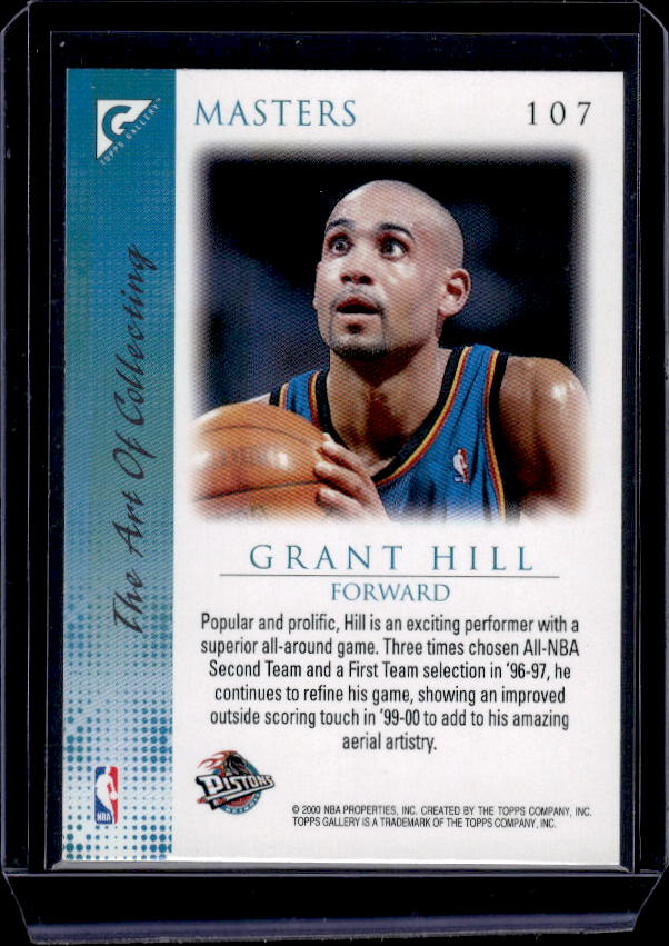1999-00 Topps Gallery #107 Grant Hill