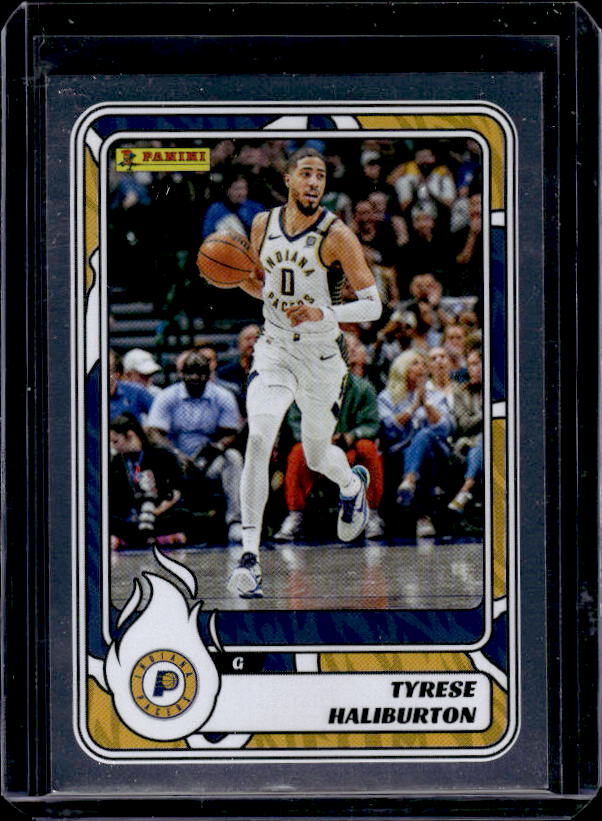 2024-25 Panini NBA Sticker & Card Collection #54 Tyrese Haliburton Cards Silver