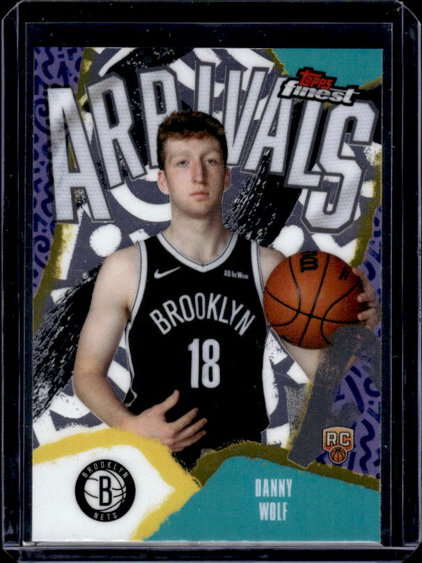 2025-26 Finest #A-27 Danny Wolf Arrivals