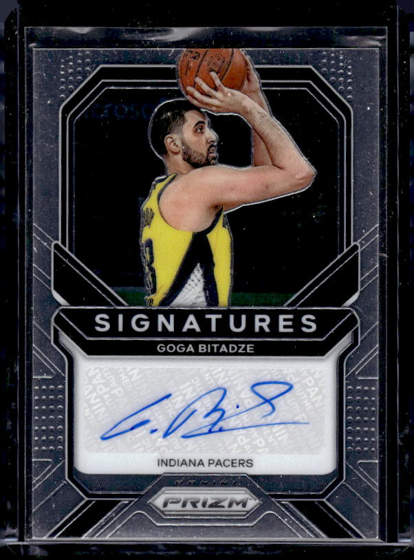 2020-21 Panini Prizm #SI-GOG Goga Bitadze Signatures