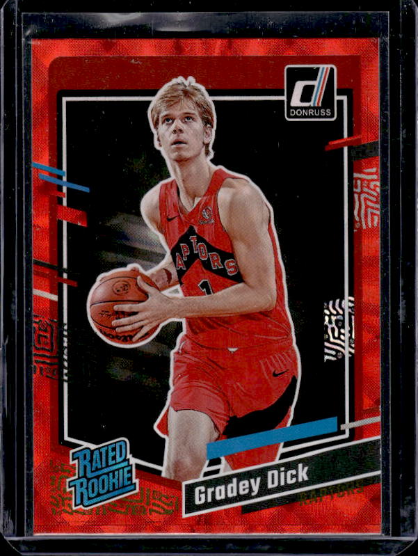 2023-24 Donruss #247 Gradey Dick Red