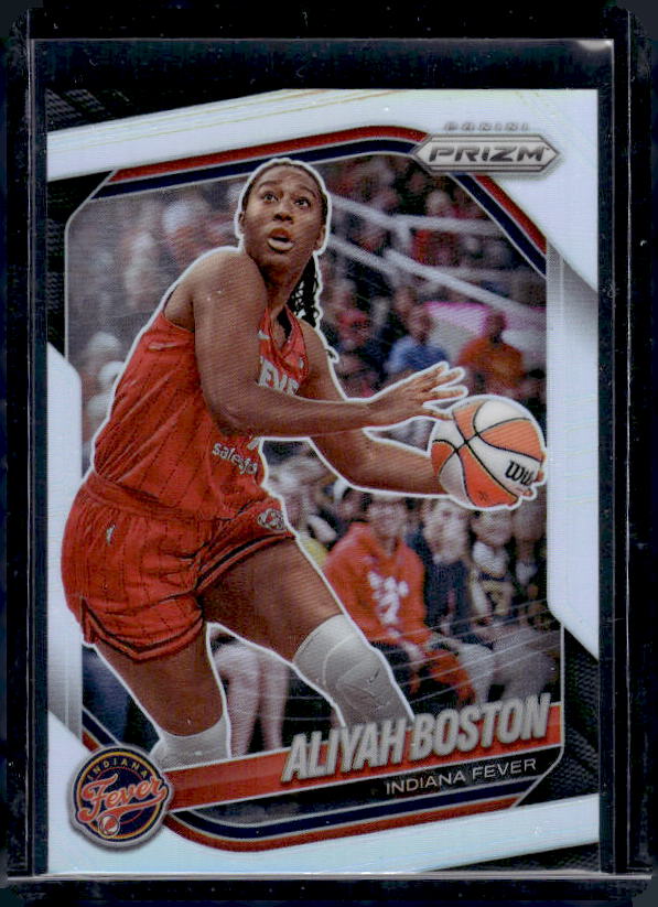 2025 Panini Prizm WNBA #75 Aliyah Boston Silver Prizms
