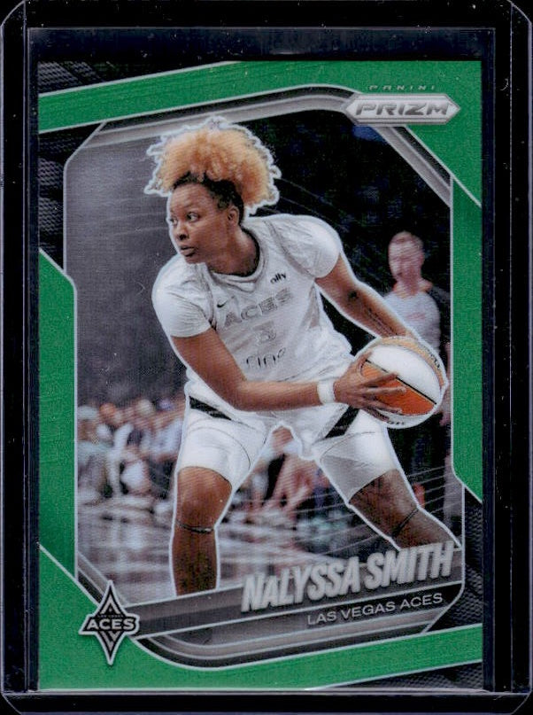 2025 Panini Prizm WNBA #119 NaLyssa Smith Green Prizms