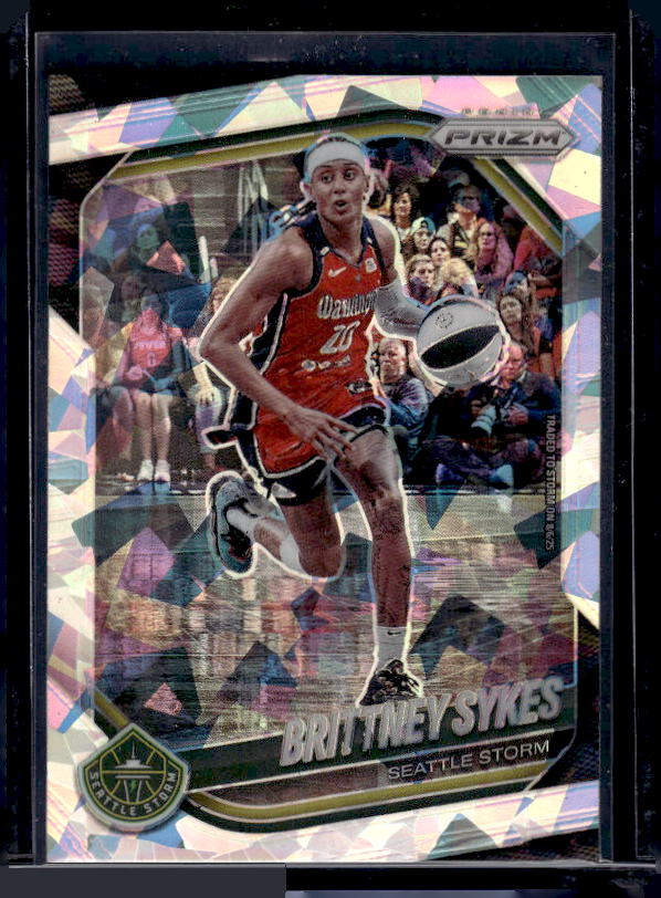 2025 Panini Prizm WNBA #121 Brittney Sykes Ice Prizms