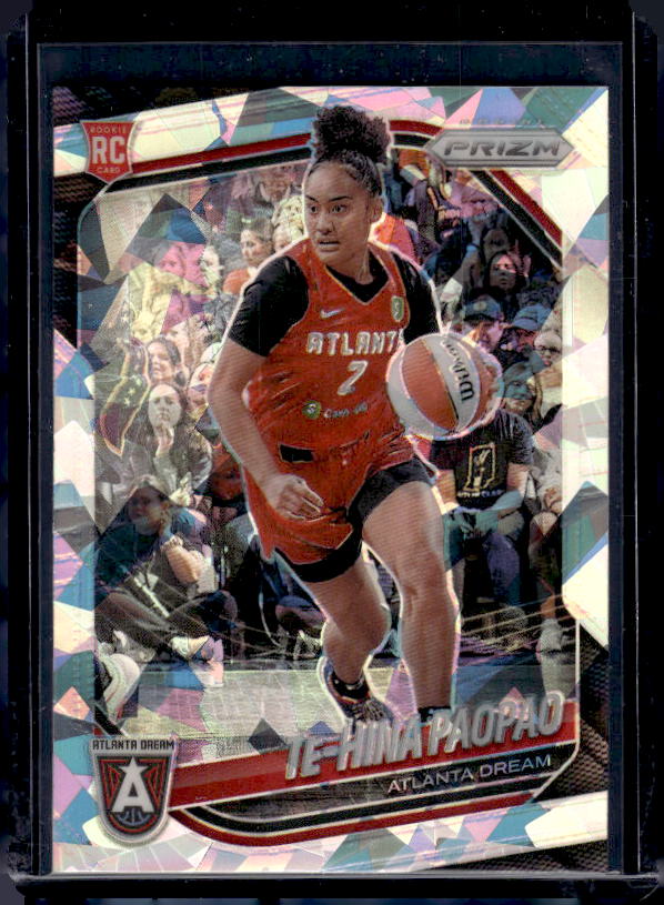 2025 Panini Prizm WNBA #61 Te-Hina Paopao Ice Prizms