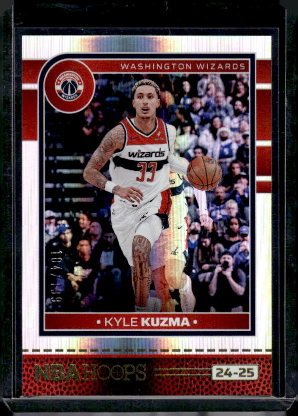 2024-25 Hoops #17 Kyle Kuzma Silver #/199