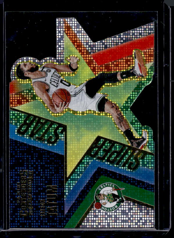 2020-21 Panini Contenders #2 Jayson Tatum Superstar Die Cuts