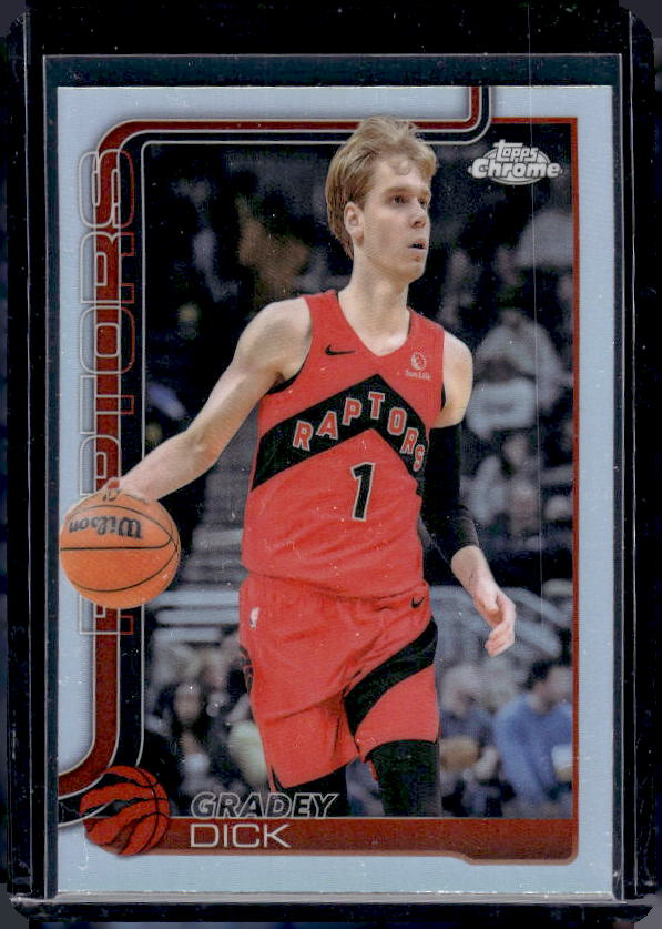 2025-26 Topps Chrome #214 Gradey Dick Refractor
