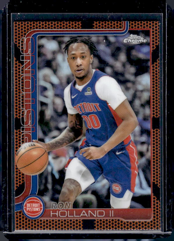 2025-26 Topps Chrome #16 Ron Holland II Basketball Refractor
