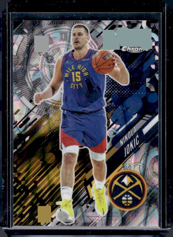 2025-26 Topps Chrome #GT-9 Nikola Jokić Go Time RayWave Refractor
