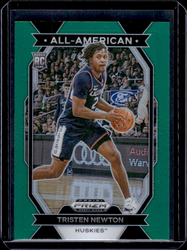 2024 Panini Prizm Draft Picks #9 Tristen Newton All-American Prizms Green