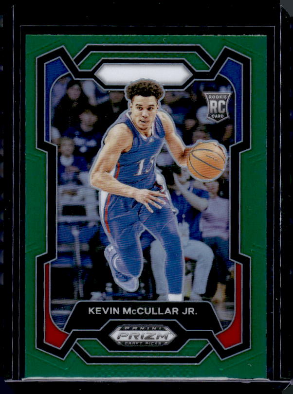 2024 Panini Prizm Draft Picks #19 Kevin McCullar Jr. Prizms Green