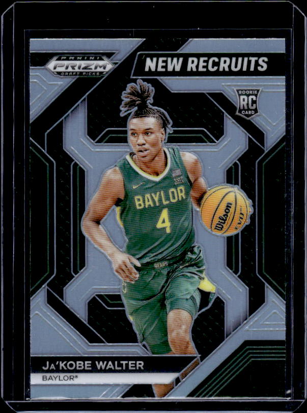 2024 Panini Prizm Draft Picks #10 Ja'Kobe Walter New Recruits Prizms Silver