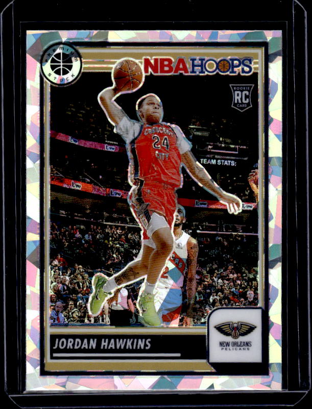 2023-24 Hoops Premium Stock #125 Jordan Hawkins Ice Prizm