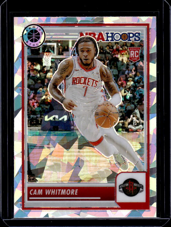 2023-24 Hoops Premium Stock #109 Cam Whitmore Ice Prizm