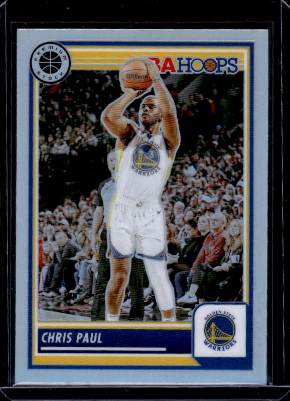 2023-24 Hoops Premium Stock #134 Chris Paul Silver Prizm