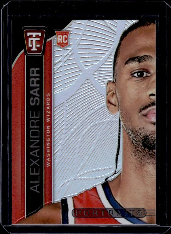 2024-25 Panini Totally Certified #15 Alexandre Sarr Portraits