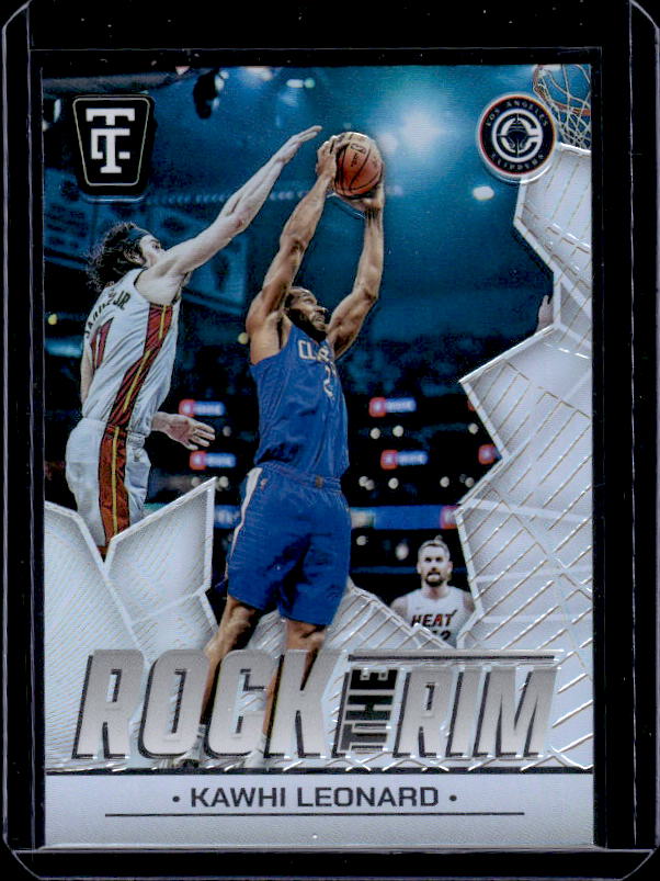 2024-25 Panini Totally Certified #13 Kawhi Leonard Rock the Rim