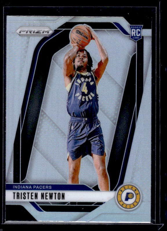 2024-25 Panini Prizm #261 Tristen Newton Prizms Silver
